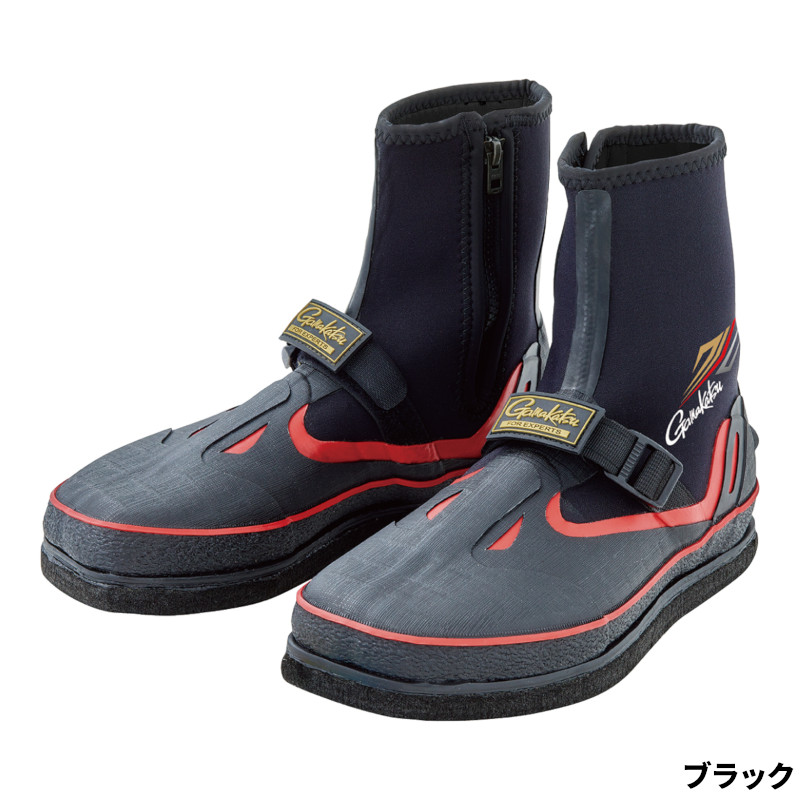 がまかつ 鮎タビ(先割・レギュラー・フェルト) LL 黒いこと GM907