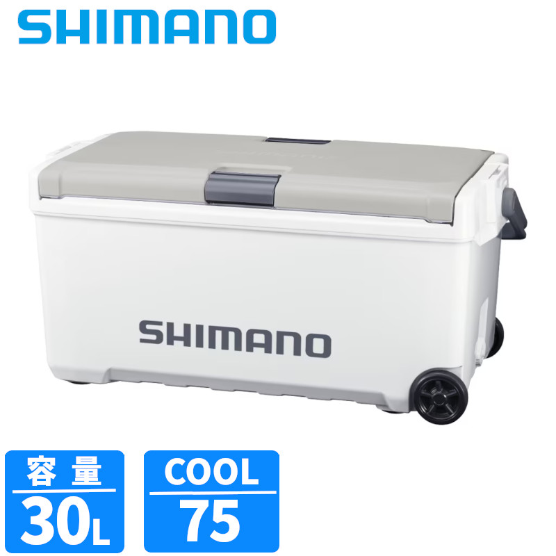 シマノ 冷房装置ボックス席 ユニすくみ上がる LT 30L キャスター W点火装置薄墨色 ND-730Z 冷房装置ボックス席【同梱不可】