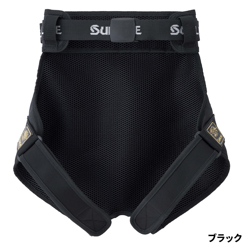 サンライン ヒップガード ヒップガード(インナーメッシュ) L ブラック SUH-144