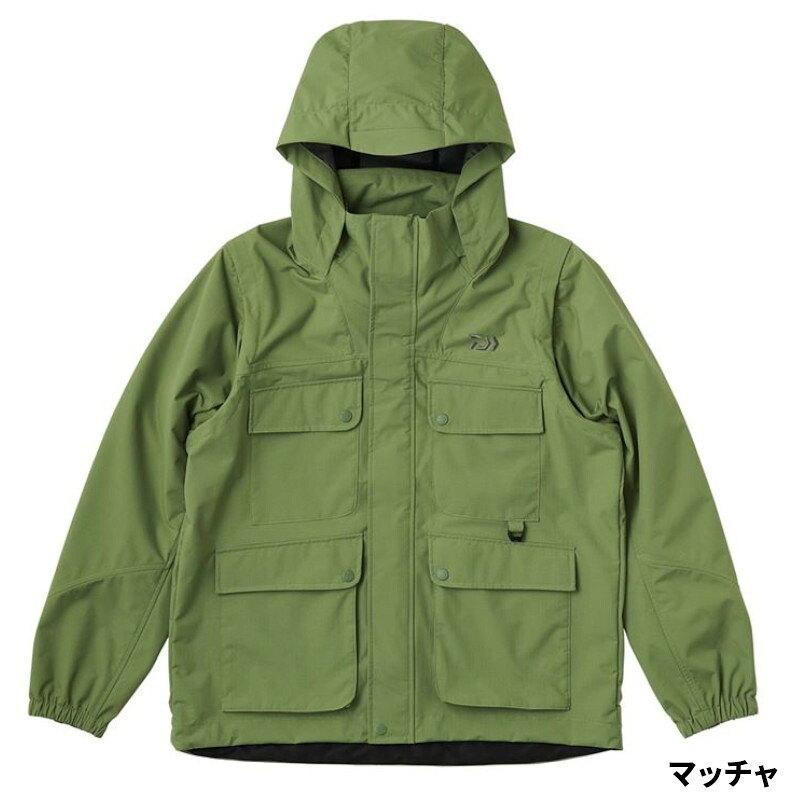 ダイワ 御召しもの DJ-2725 デタッチャブルフィッシングベストジャケット M マッチャ