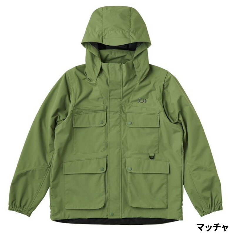 ダイワ 御召しもの DJ-2725 デタッチャブルフィッシングベストジャケット L マッチャ