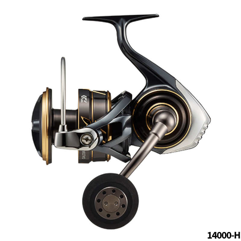 【現品区分け】 ダイワ スピニングリール カルディア 南西 カルディア SW 14000-H 22年青写真 スピニングリール