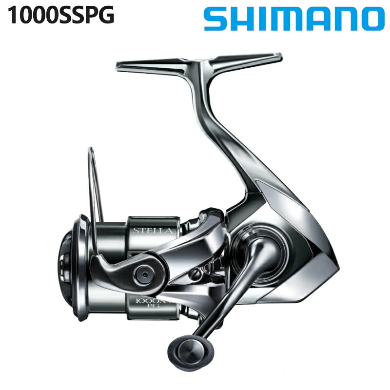 シマノ スピニングリール 中心柱 1000SSPG 22年青写真 スピニングリール