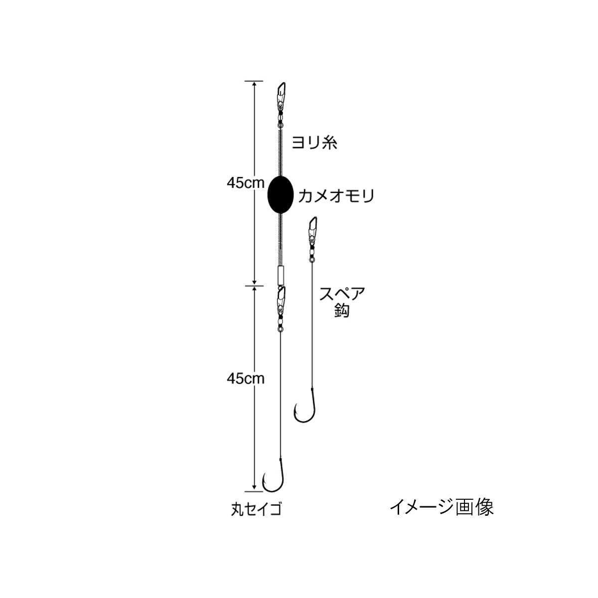 楽天市場 ささめ針 急流ぶっこみ釣りb 丸セイゴ E108 針13号 ハリス3号 釣具のマスタック