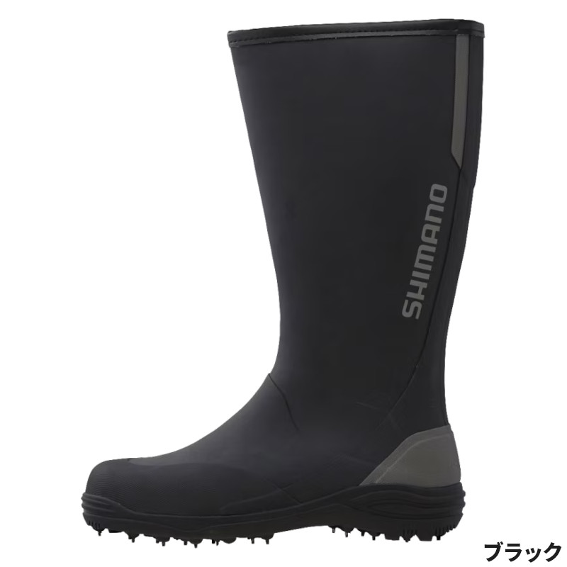 【現品限り】 シマノ フットウェア ジップアップブーツ スパイク 2XL ブラック FB-040X