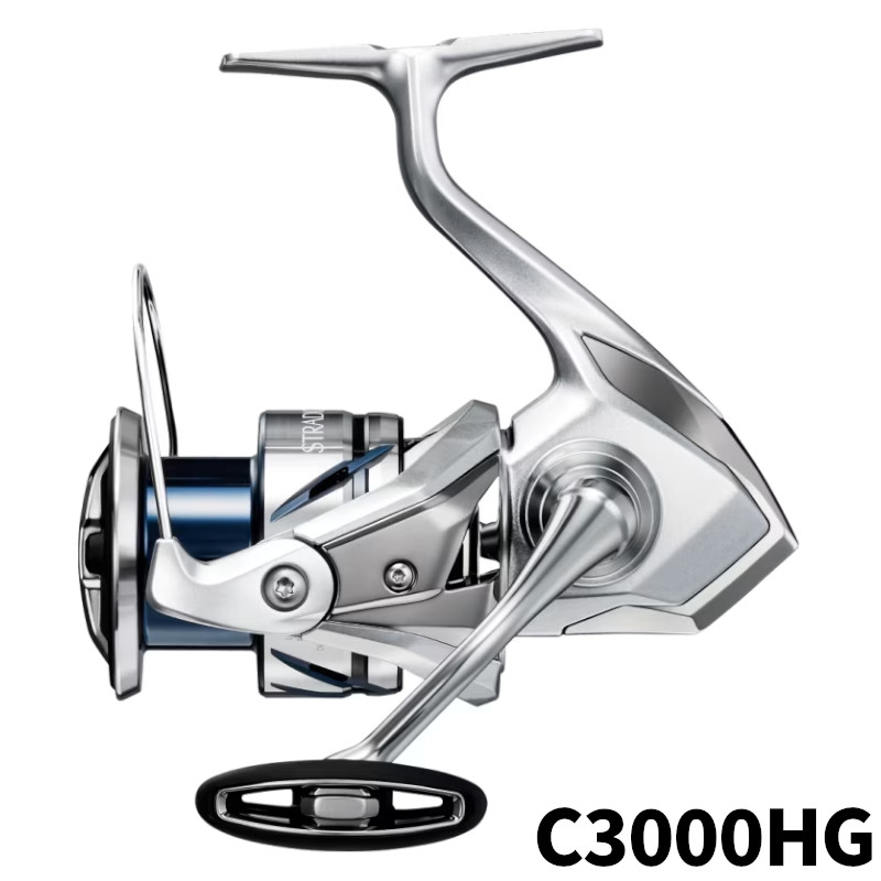 シマノ スピニングリール ストラディック C3000HG 23年青写真 スピニングリール