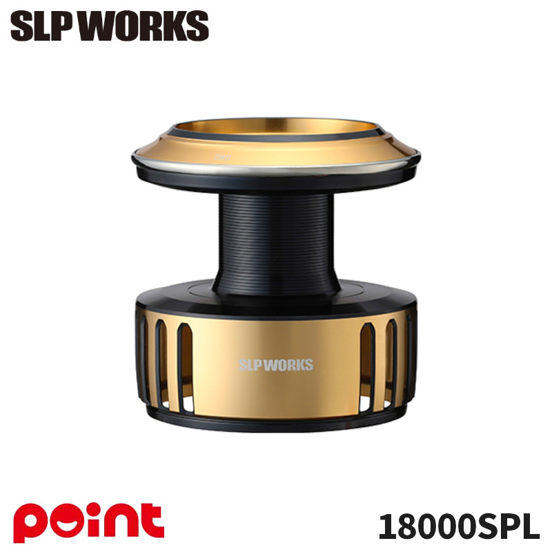 SLPワークス SLPW ダイワ リールパーツ 25ソルティガスプール 18000SPL/ゴールド・ネイビー｜釣具のマスタック