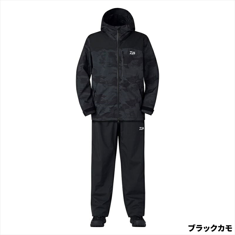 ダイワ 御召しもの DR-3625 レインマックス レインスーツ XL 黒いこと家鴨