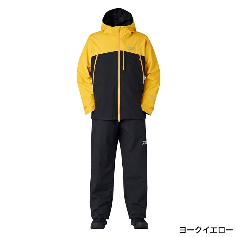 ダイワ レディース御召しもの DR-1925 ゴアテックス バーサタイルレインスーツ WL ヨーク黄色