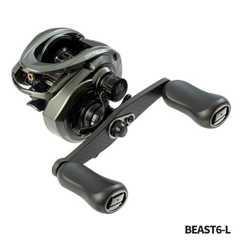 未使用 アブガルシア ベイトリール ZENON BEAST6-L 左ハンドル ...