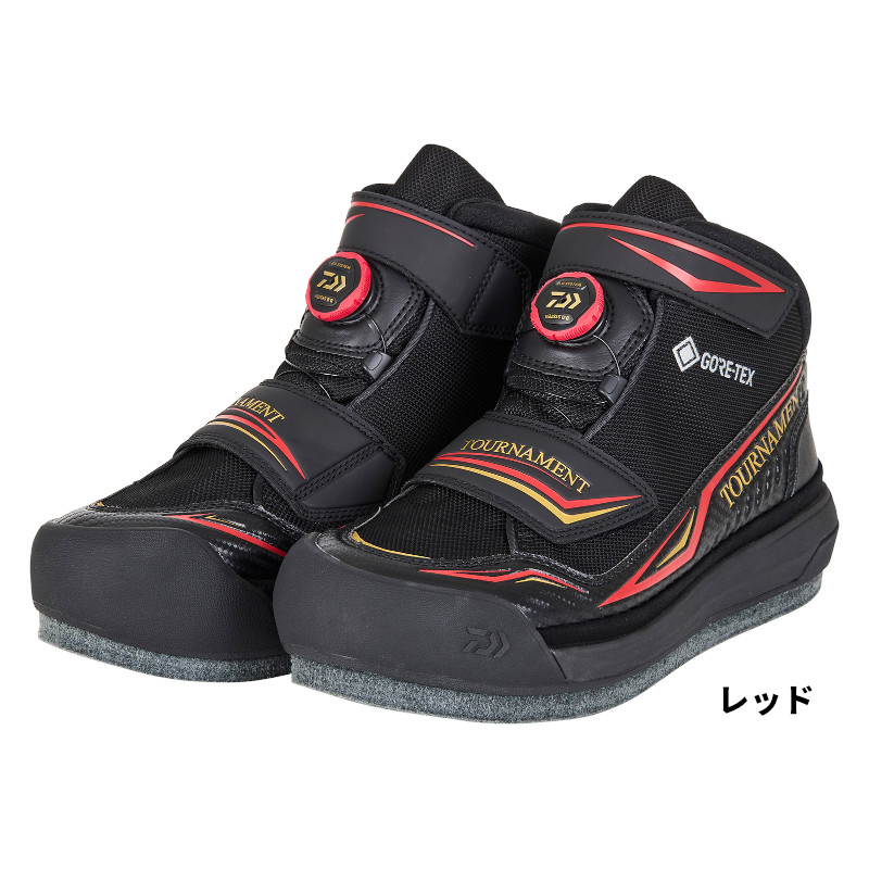 ダイワ フットウェア TM-2601G トーナメント GORE-TEX シューズ 27.0cm レッド