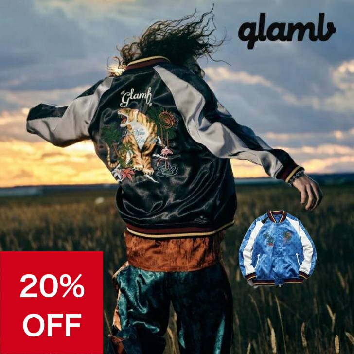 楽天市場】【中古】glamb「Jake Ska JKT」 刺繍デザインスカジャン