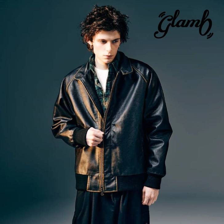 ジャケット・アウター glamb Marlon riders. GB16WT/JKT10 1 楽天市場】【ジャンク品】【メンズ】 glamb グラム MARLON RIDERS