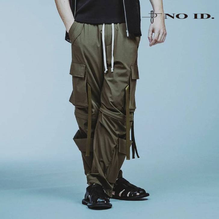 ノーアイディー noid no id NOID. カーゴパンツ メンズ イージーワイドテクノPT ライトグレー カーキ ブラック 856006-259P メンズ 服 ブランド