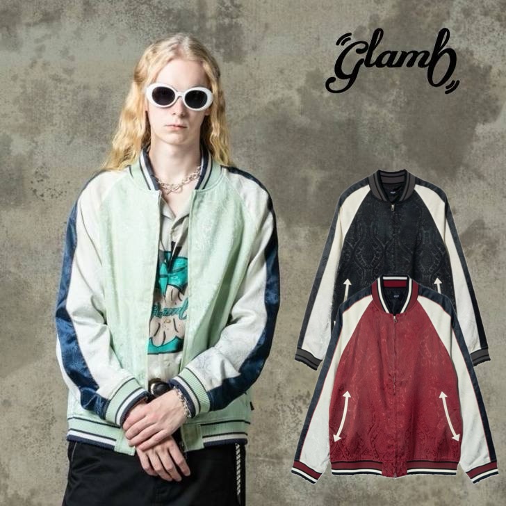 楽天市場】【中古】glamb「Jake Ska JKT」 刺繍デザイン