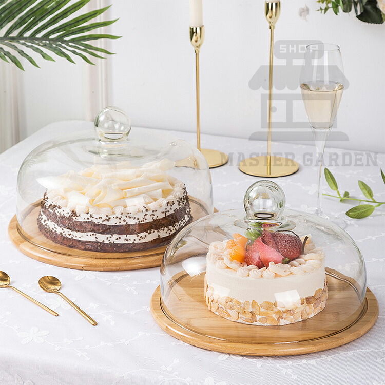 楽天市場】ガラスドーム ガラスカバー ケーキカバー おしゃれ リューズ