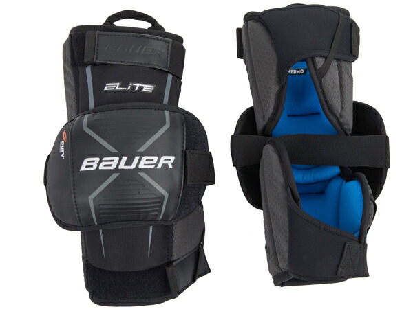 ※旧真似形※ BAUER/バウアーELITE KNEE GUARD 【アイスホッケーゴーリー小物】 2021-2022
