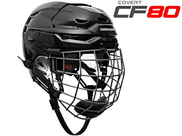 WARRIOR/ウォリアー COVERT CF80 COMBO【アイスホッケー安全帽＆人間の顔かばい立て】 2023-2024