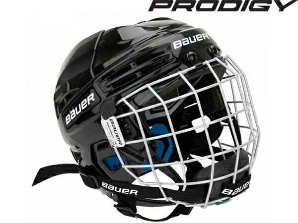 BAUER/バウアー  PRODIGY COMBO 若い者真似形 【アイスホッケー安全帽＆人間の顔差し固める】 2018-2019