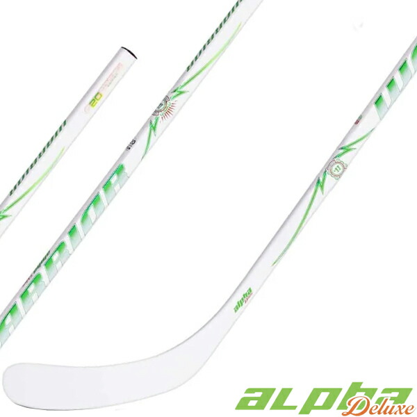 ♪地球制限事項真似形♪ WARRIOR/ウォリアー  ALPHA DELUXE WHITE GRIP  若い者 【アイスホッケーワンピーススティック】 2025-2026