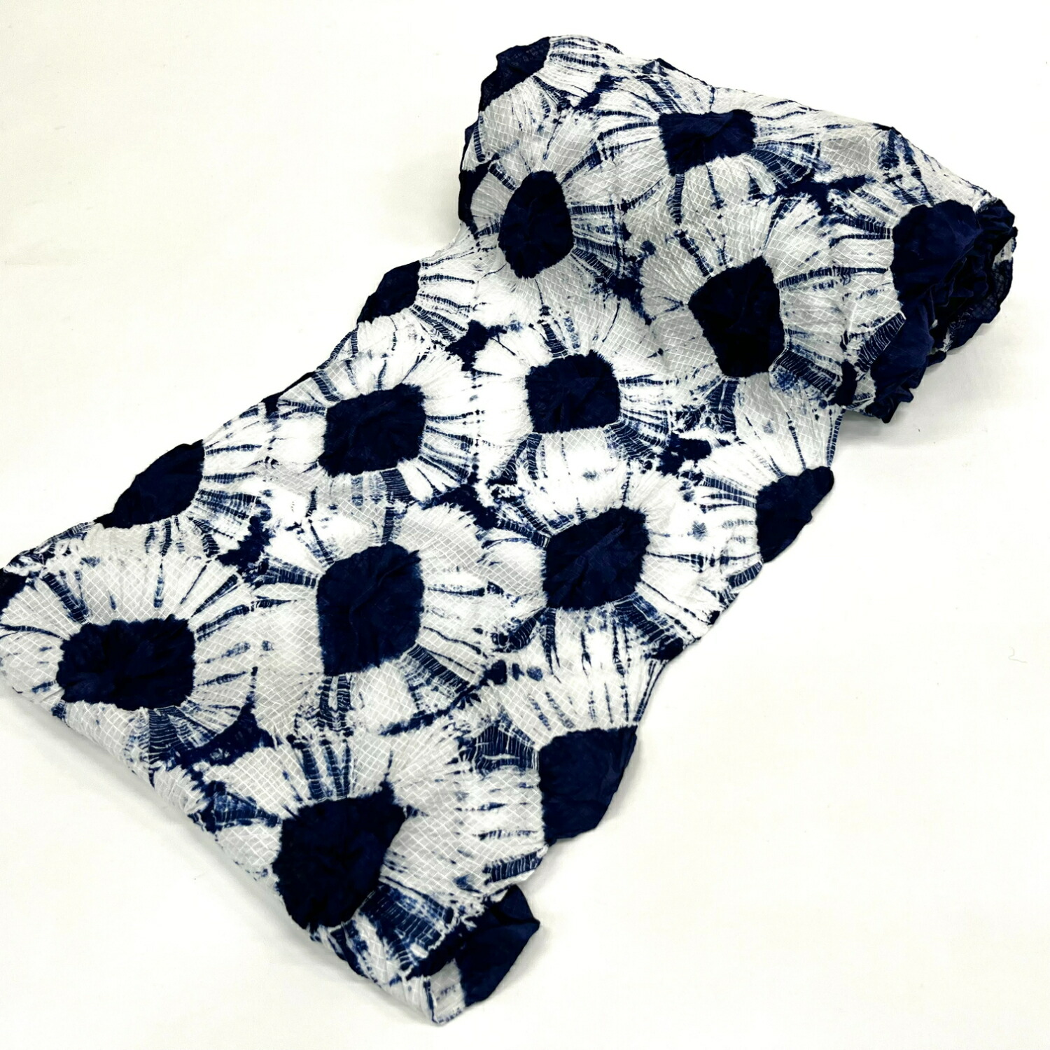 楽天市場】純白に藍色の竜巻絞りが眩しい！スーパーキングサイズ