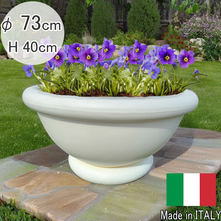 楽天市場】イタリア製デザインプランター シエナ アンティーク