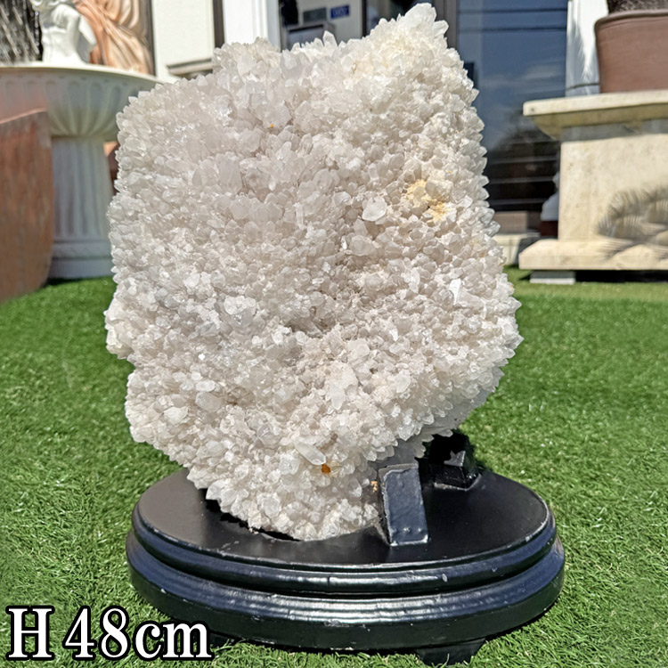 楽天市場】天然水晶 原石 クラスター 約3.63kg 幅約21cm 送料