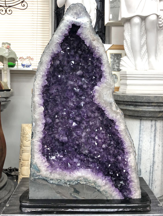 楽天市場】天然紫水晶 アメシスト (アメジスト) ドーム 約59.5kg