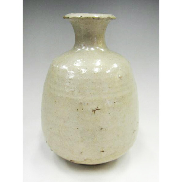 専用　李朝　白磁　花瓶　高さ31.5㎝　東な7-0405☆2F 花瓶/壺/フラワーベース /マーブル/デザイン/李朝/白磁/雲画