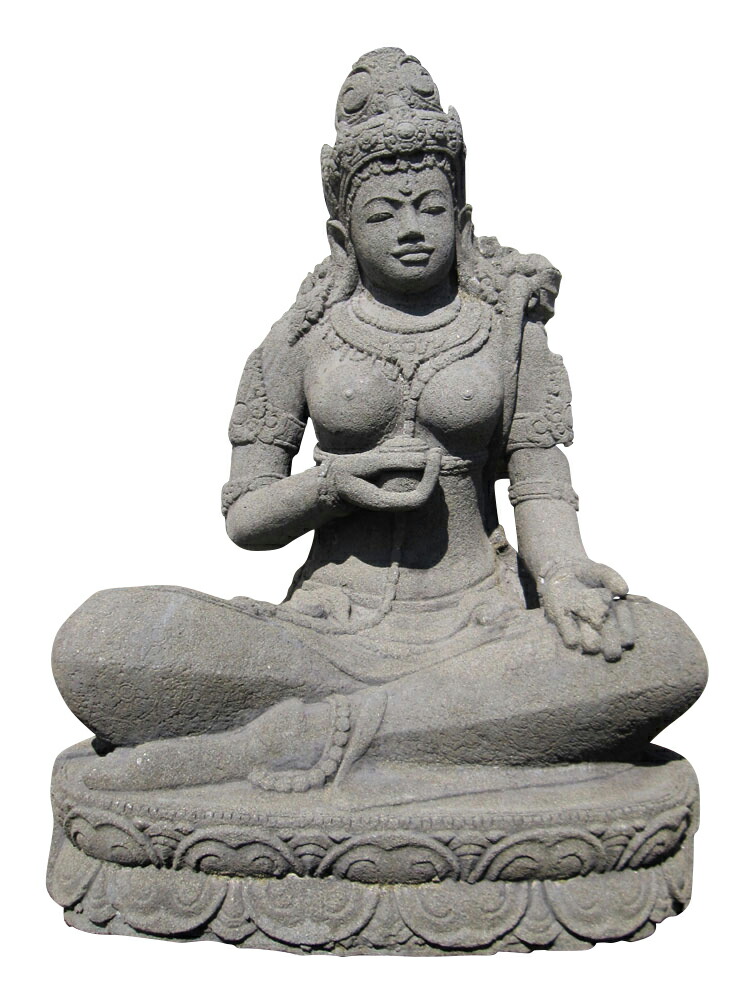 KARTIKA BUDDHA 仏像 高さ約1m53珊 天然石風 座像 気どらずに石風 脂製仏像 オランダ領東インド諸島仏像 仏教工芸 アジアン飾りつけ スピリチュアル 異国的 仏教記号