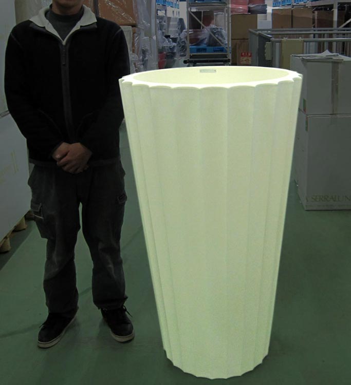 イタリア製デザイナーズプランター ユーフロニオ Eufronio Serralunga Designers 植木鉢 MADE IN ITALY