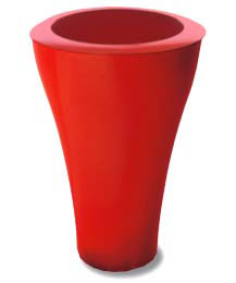 セラルンガ　赤　鉢　インテリア　観葉植物 セラルンガ赤鉢インテリア観葉植物