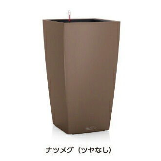 ＦＲＧ製デザインプランター 新聞のコラム 40 肉荳蒄 （幅40糎 高さ75糎） 根もと灌水仕掛ける付 貨物輸送無料 Column LE-8040 レチューザ Lechuza MADE IN GERMANY 観葉草木 可塑性物質 御花ポット 鉢覆いかぶせる 真四角 鉢 鉢植え 室外 今めかしい