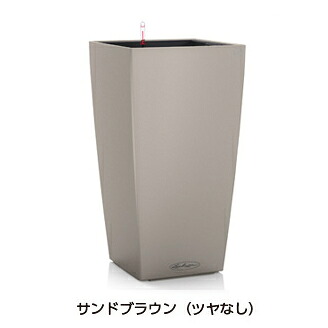 ＦＲＧ製デザインプランター 新聞のコラム 40 真砂赤銅色 （幅40糎 高さ75糎） 根もと灌水仕掛ける付 貨物輸送無料 Column LE-8040 レチューザ Lechuza MADE IN GERMANY 観葉草木 可塑性物質 御花ポット 鉢覆いかぶせる 真四角 鉢 鉢植え 室外 今めかしい