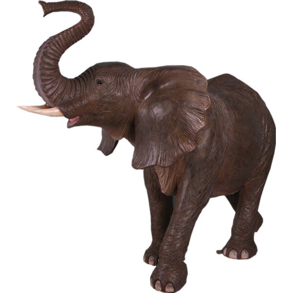 FRPアニマルオブジェ 子象 Elephant 愛くるしげ 実際的 毛の荒物 像 エレファント 実物大 象 図形 ぞう 馬鹿でかい 飾りつけ 等身大 ガーデニング 飾りもの 毛の荒物園 室内装飾 庭 外 バス発着場 喫茶店 茶店 大衆食堂 でき事 見せびらかす fr150087