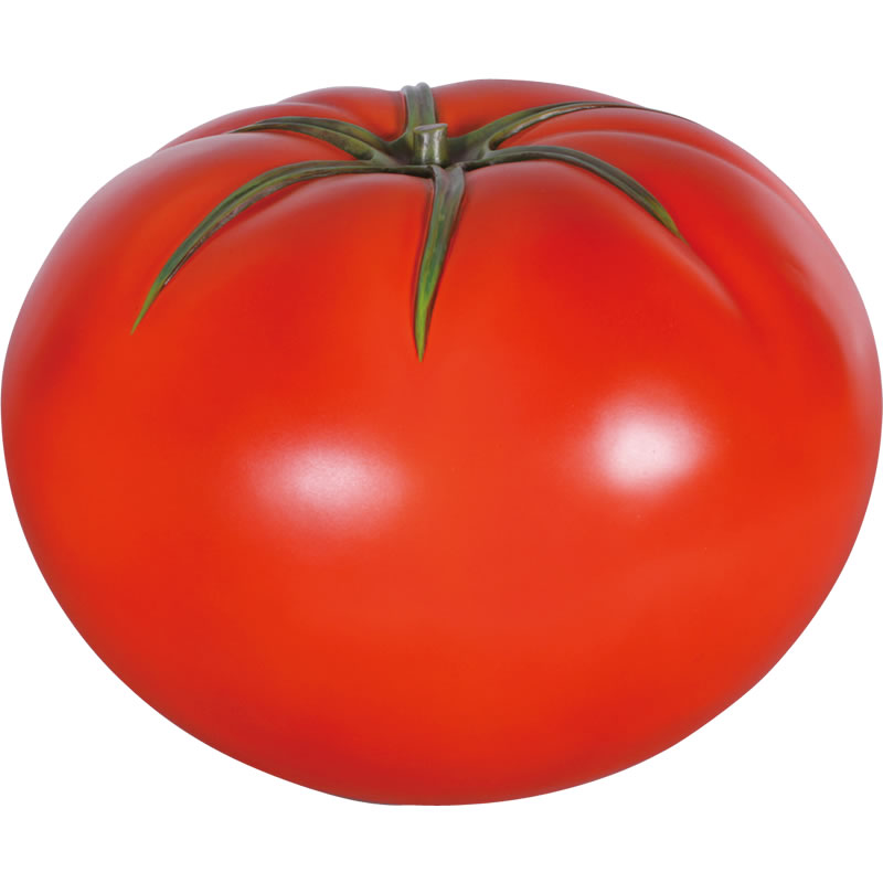 トマト Tomato 強化プラスチック（FRP） アートオブジェ インテリア 店舗 ディスプレイ おしゃれ 飾り 直径約45cm 大型 装飾 ガーデン 樹脂製 大きい オーナメント 喫茶店 レストラン 高強度 イベント 公園 fr130053