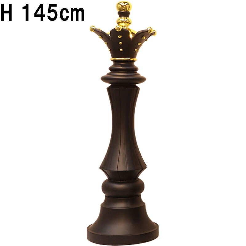 等身大のチェス駒 皇后陛下 黒いこと Chess Queen 高さ約1m45珊 強化因子可塑性物質（FRP） 工芸オブジェ 脂製 飾りつけ 庭園 飾りつけ 室内装飾 見せびらかす 棋 童話 力くらべ 写実的 駒 実物大 出来事 運動場 見せびらかす fr230118