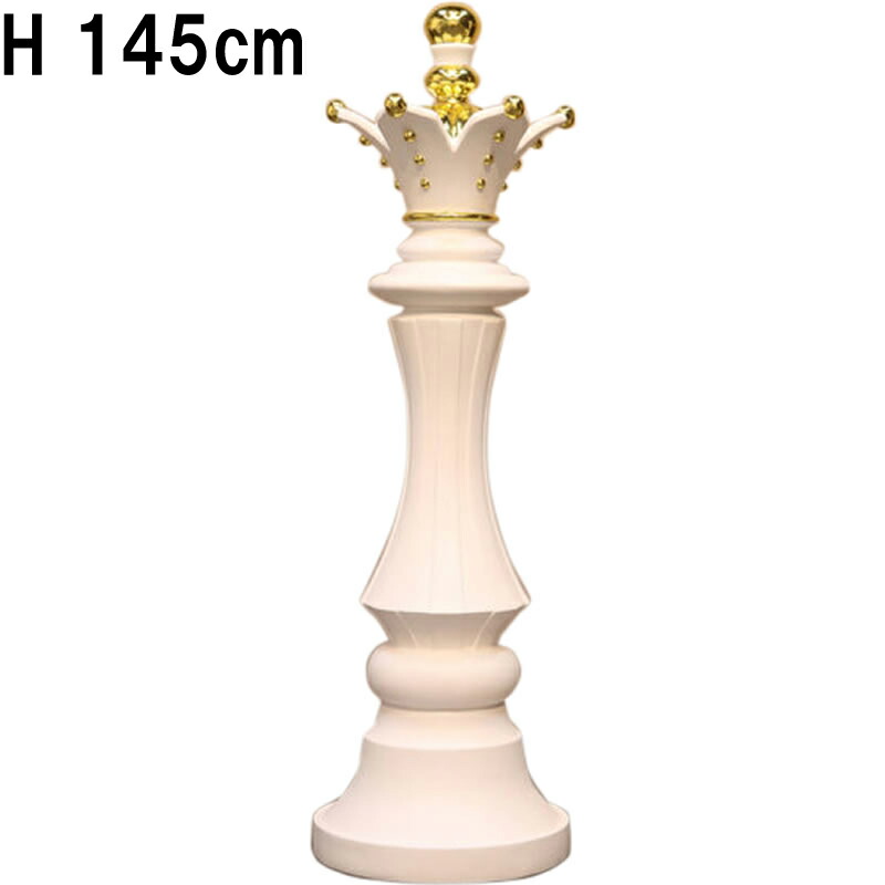 等身大のチェス駒 皇后陛下 白いこと Chess Queen 高さ約1m45珊 強化因子可塑性物質（FRP） 工芸オブジェ 室内装飾 飾りつけ 力くらべ 脂製 庭園 飾りつけ 見せびらかす 棋 童話 写実的 駒 実物大 出来事 運動場 見せびらかす fr230118