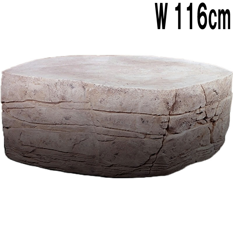 岩の速見表 石ころ風白いこと Grand Canyon Coffee Table 強化因子可塑性物質 (FRP) 工芸オブジェ H43珊 W116珊 D86珊 室内装飾 調度品 リビング 映える 飾りつけ 机 たわい無い 調度品 バス発着場 軽さ 今めかしい 遣っ付ける品 出来事 見せびらかす 珈琲速見表 写実的 fr200166WH