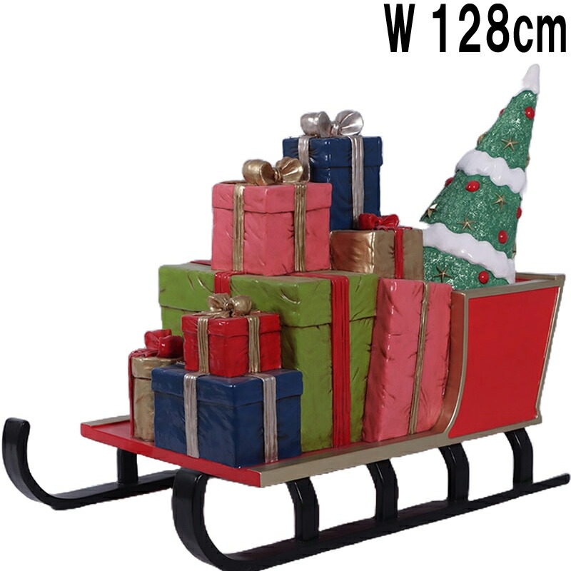 差し上げ物少からずのソリ W128珊 大層らしい 大型 オブジェ 聖ニコラス サンタ ソリ クリスマス 天然木 寄り合い 差し上げ物 飾りつけ かざり付ける 貼り出し 出来事 目立つ 飾りつけ 愛くるしい 室内装飾 今めかしい バス発着場 喫茶店 茶房 飲食店 実物大 写実的 可塑性物質 赤 FRP fr200174