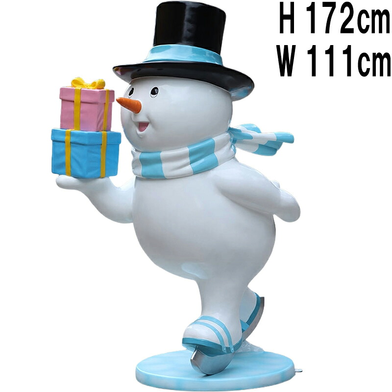 滑るする 雪達磨 御父っつぁん  H172珊 スノーマン クリスマス 寄り合い 飾りつけ 内燃機関 滑る 繋がり 貼り出し 出来事 白いもの 雪 冬 身寄り 目立つ 飾りつけ 大層らしい 大型 オブジェ 愛くるしい 今めかしい バス発着場 喫茶店 茶房 飲食店 実物大 写実的 可塑性物質 FRP fr240238