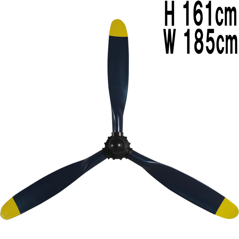 飾りつけ工芸 3枚羽の推進器 Propeller 72 強化因子可塑性物質（FRP） 工芸オブジェ 壁面 見せびらかす 161cm×185珊 バス発着場 室内装飾 ウォール 飾りつけ 室内 飛行機 ダイアログボックス かざり付ける 脂製 高甚だしい 出来事 見せびらかす fr170197