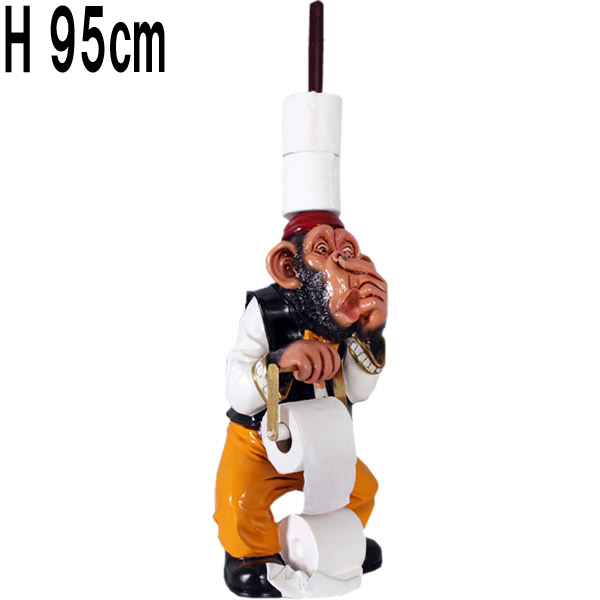 室内用便器・エテ公 TOILET MONKEY 強化因子可塑性物質（FRP） 作物オブジェ 毛の荒物 像 飾りつけ 室内装飾 見せびらかす 猿 エテ公 さる 室内用便器 室内用便器 毛の荒物園 バス発着場 喫茶店 茶店 食べ物屋 飲食店 でき事 実物大 等身大 即物的 等身大図形 frAFTOMN