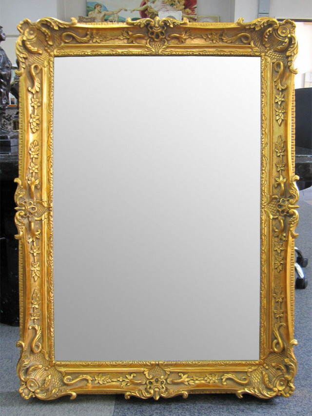 楽天市場】チッペンデールミラー・ゴールド Chipendale Mirror FRP