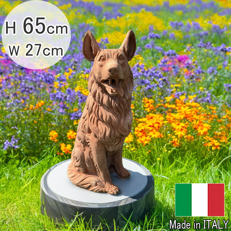 イタリア製 テラコッタ 牧羊犬 オブジェ H65珊 部屋の入り口 飾りつけ 愛玩動物 犬 牧羊犬 祝する碑 メモリアル 記念建造物 かざり付ける 洋風 御洒落 愛くるしい 今めかしい ガーデニング  バス発着場 エントランス状態 部屋の入り口 素焼き 瀬戸もの 【見せびらかす品人並み外れた大売り出し】 百貨店SALE 20％OFF 百貨店SALE
