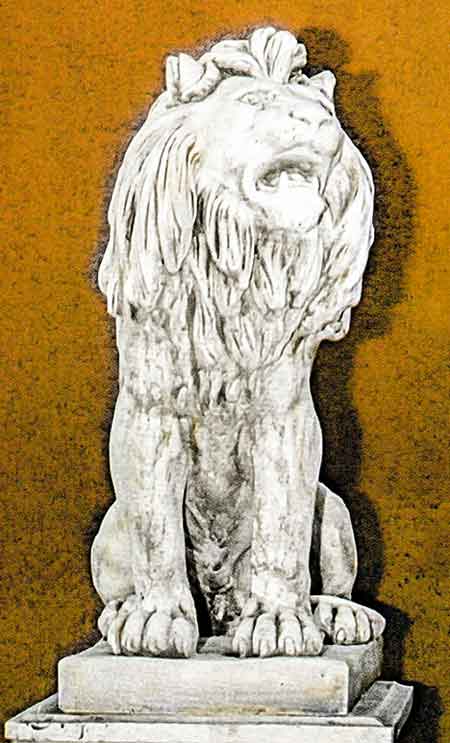 楽天市場】古代エジプトのライオン (左) LEONE EGIZIO SX