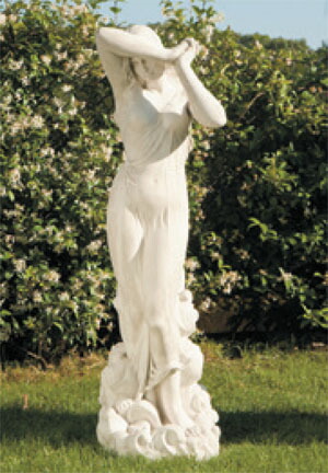 楽天市場】スタンディングガールD 置物 本格サイズオーナメント : 園芸