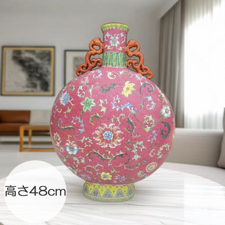 中国清時代　白磁大花瓶　高さ45㎝　東Y6-0311④トコヒ 中国清時代 白磁大花瓶 高さ45㎝ 東Y6-0311④トコヒ