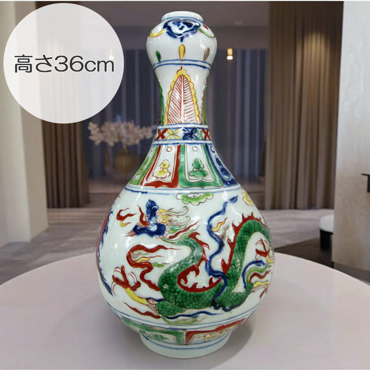 楽天市場】□龍香堂□☆中国高級工芸 景徳鎮製薄胎花瓶『群蝦図