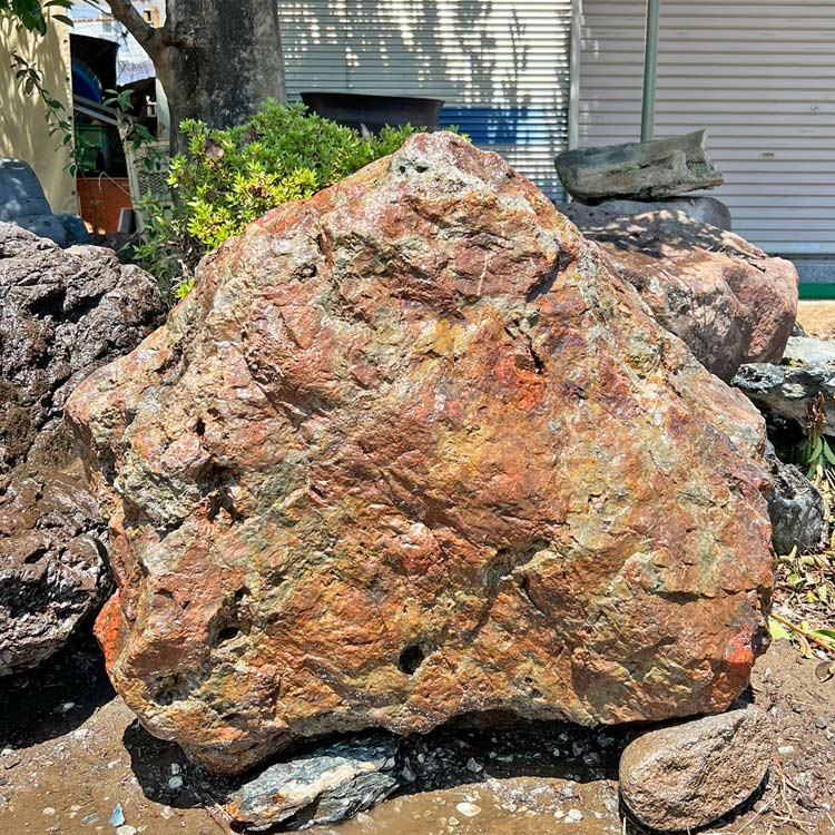 楽天市場】水石：青森 錦石【現品】*資材 : 遊恵盆栽 楽天市場店